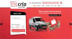 Desktop Screenshot of crla.lu